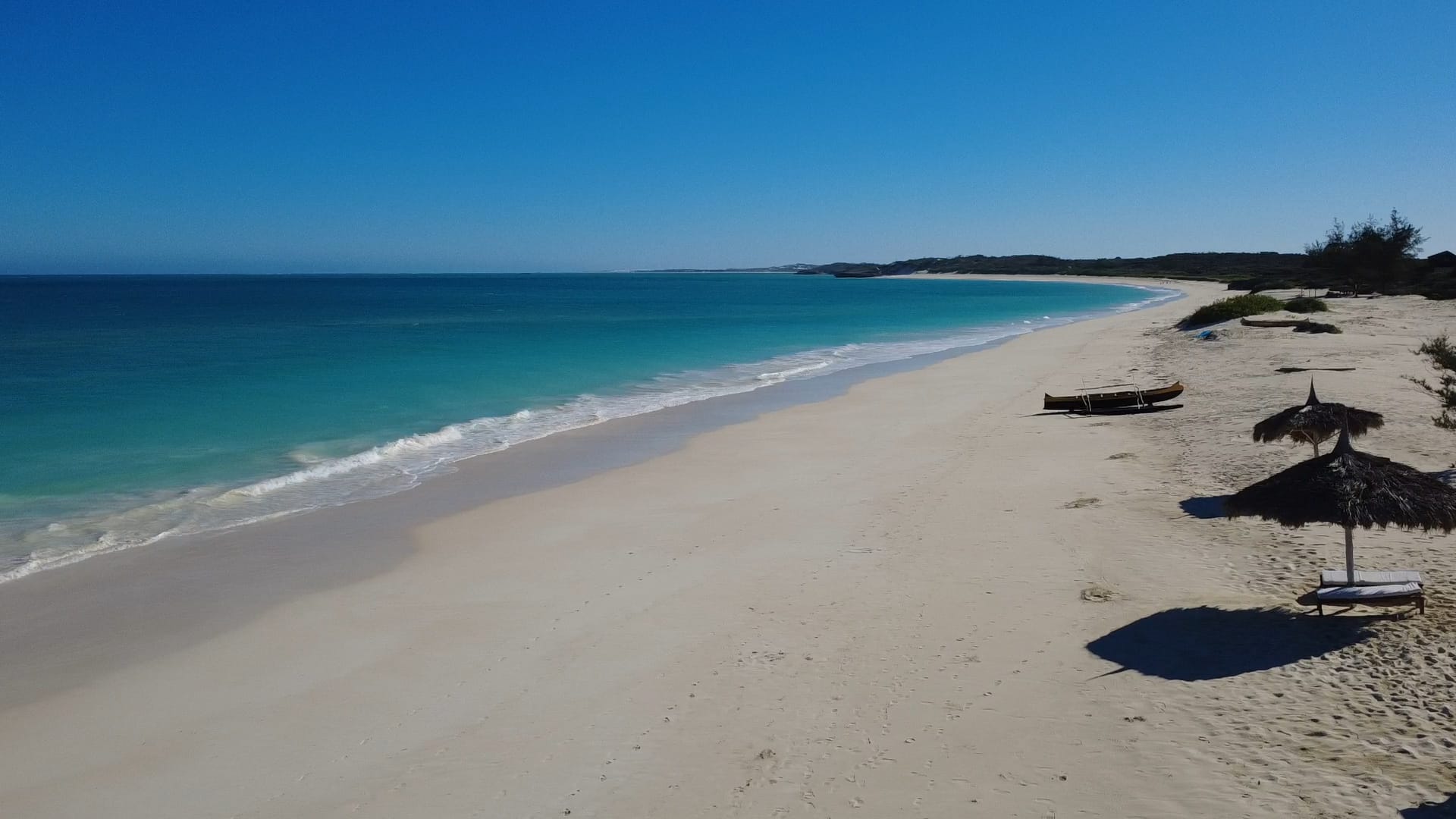 Plage paradisiaque de Madagascar